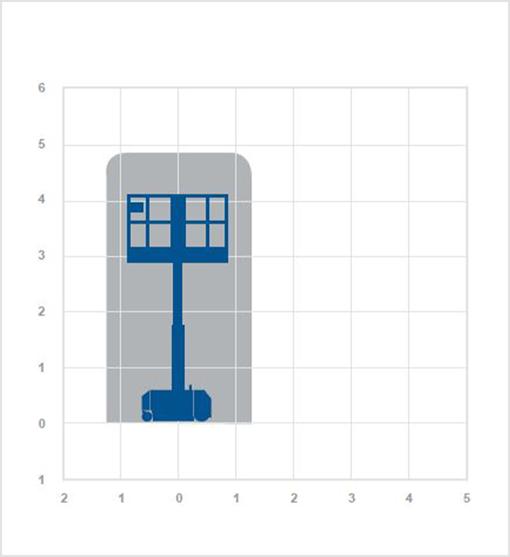 LEONARDO HD - 4.9m Electric personnel lift
