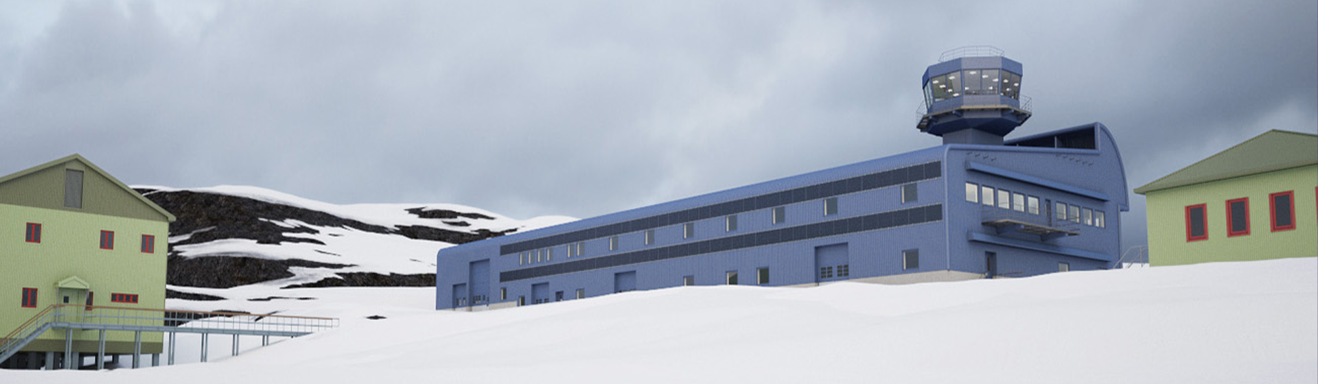 BAM Nuttall at Rothera Research Station, Antarctica