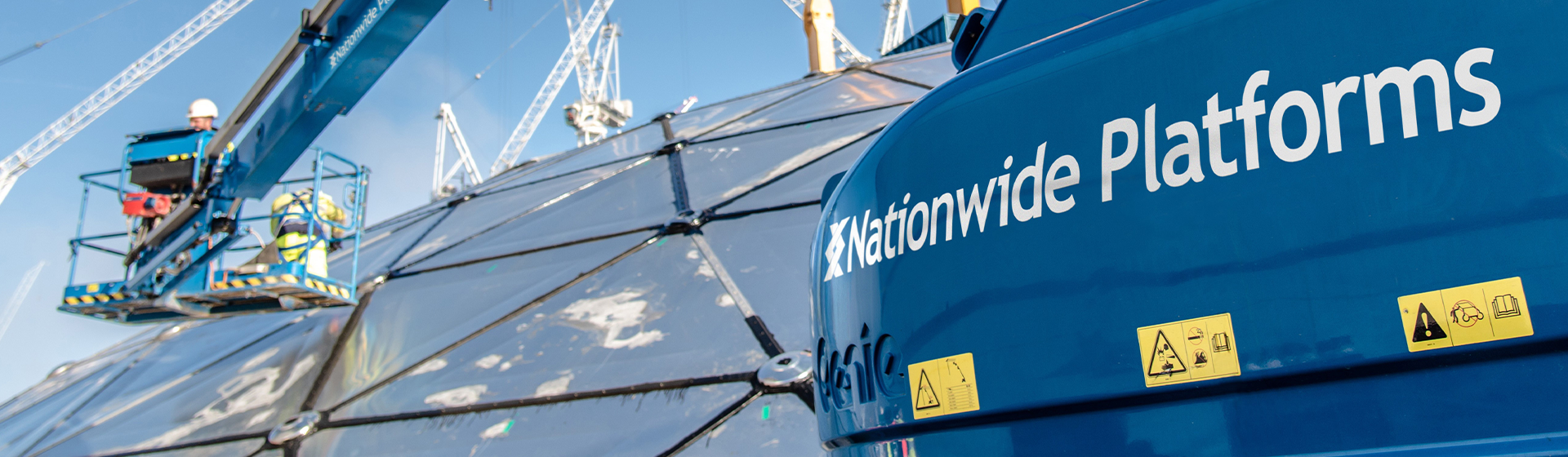 We are the UK's market leader in powered access hire