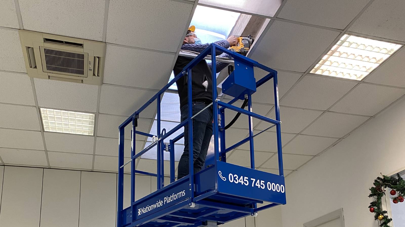 Nationwide Platforms invests in 20 innovative Bravi low level access platforms to accelerate fit-out work
