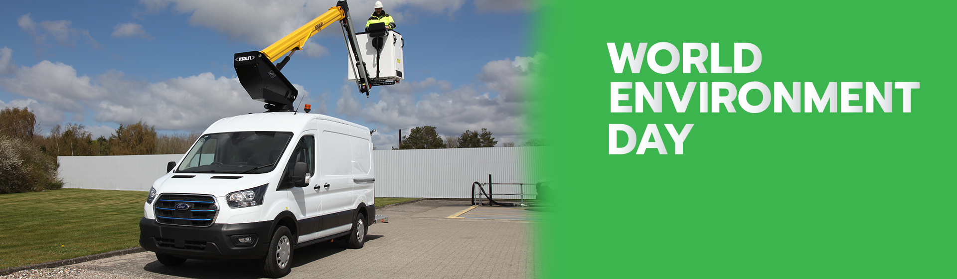 Nationwide Platforms makes industry leading investment in electric van mounts for Environment Day
